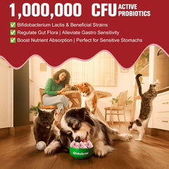 Globalpaw crujiente con sabor a fresa, ideal como premio.