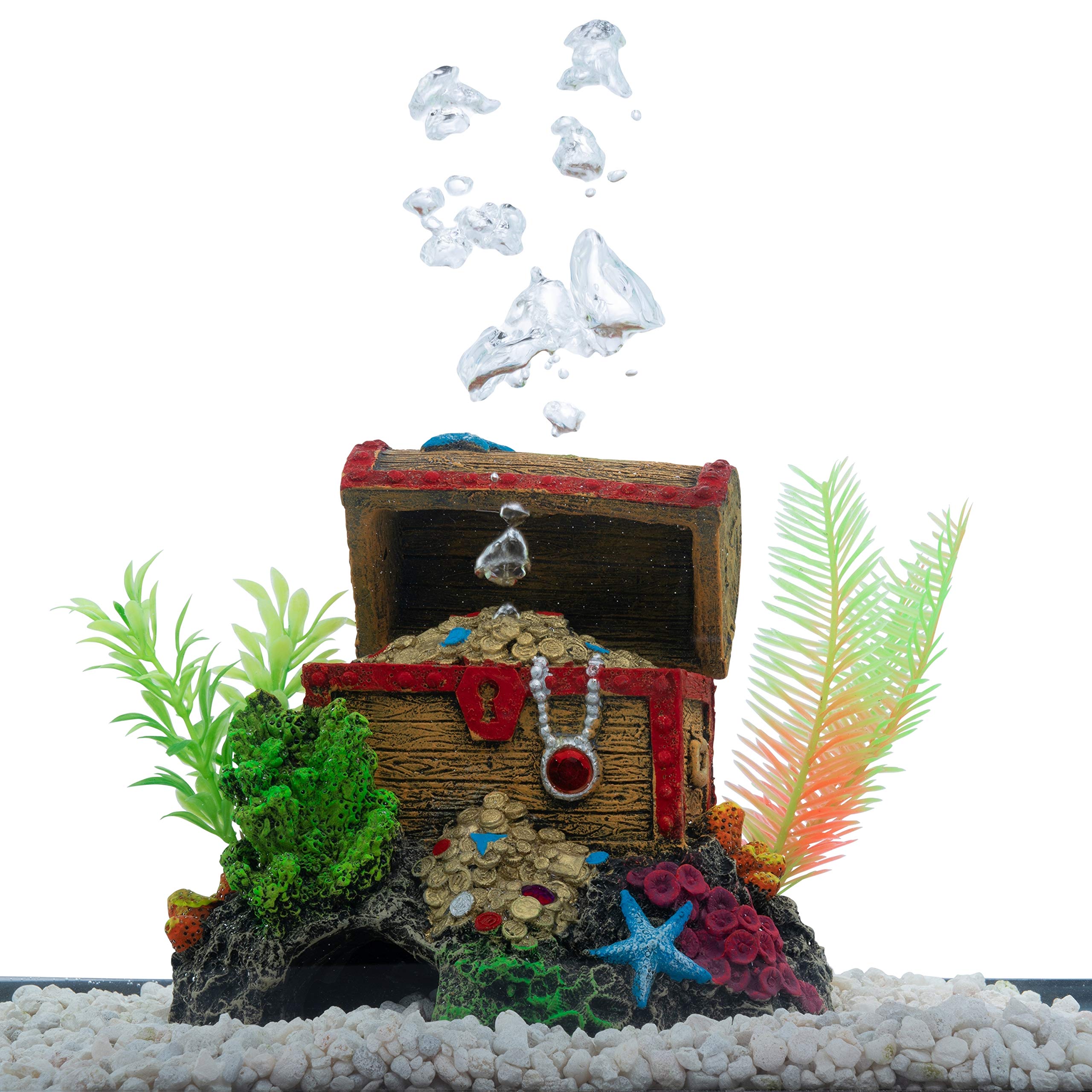 GloFish efecto brillo LED: resalta colores fluorescentes bajo luz azul