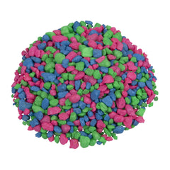GloFish azul neón realza peces fluorescentes