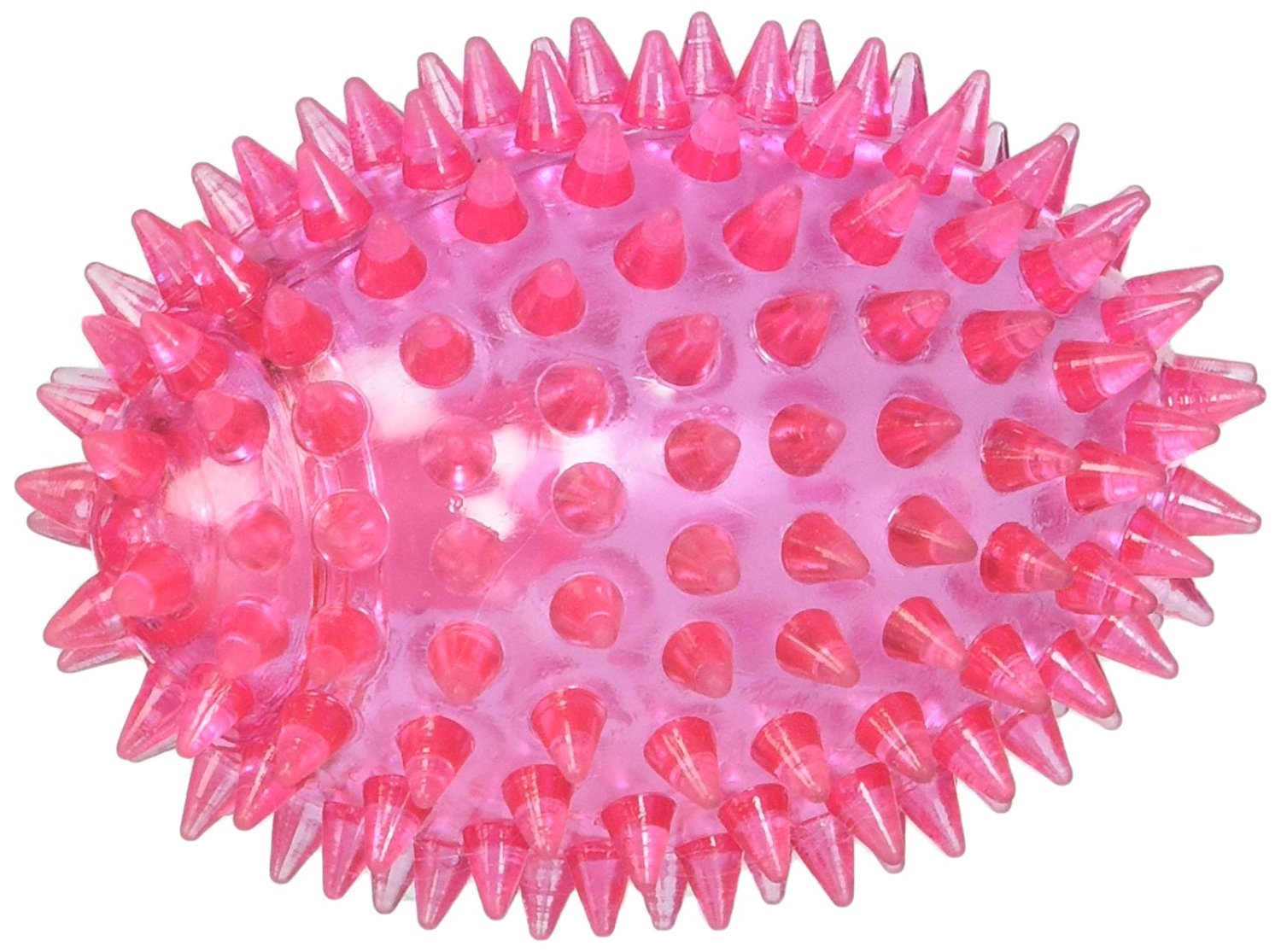 Gnawsome fútbol con picos chirrido para perro, promueve juego seguro y estimula masticación.
