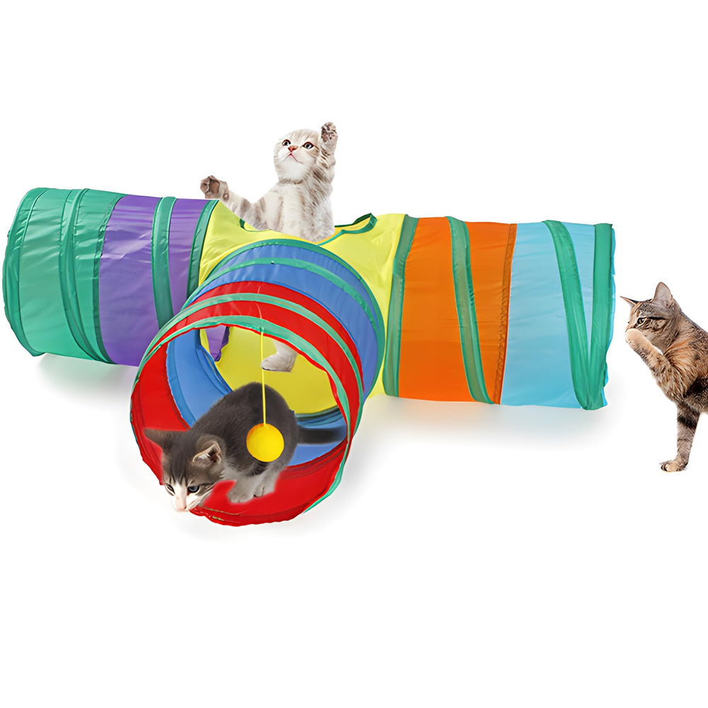GNB PET túnel conejo juego para mascotas pequeñas: fomenta exploración