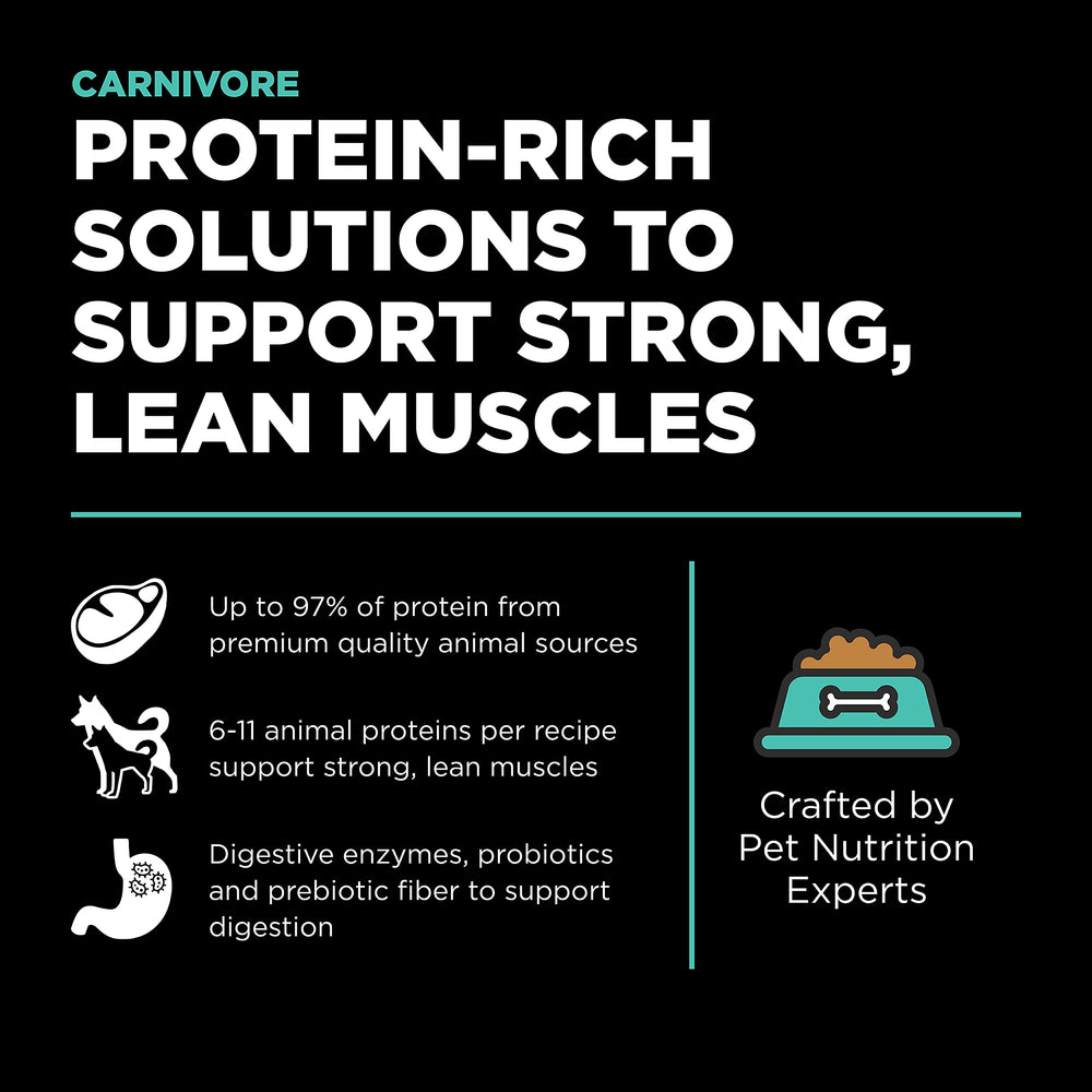 Go! Solutions Carnivore: primeras seis ingredientes de calidad animal