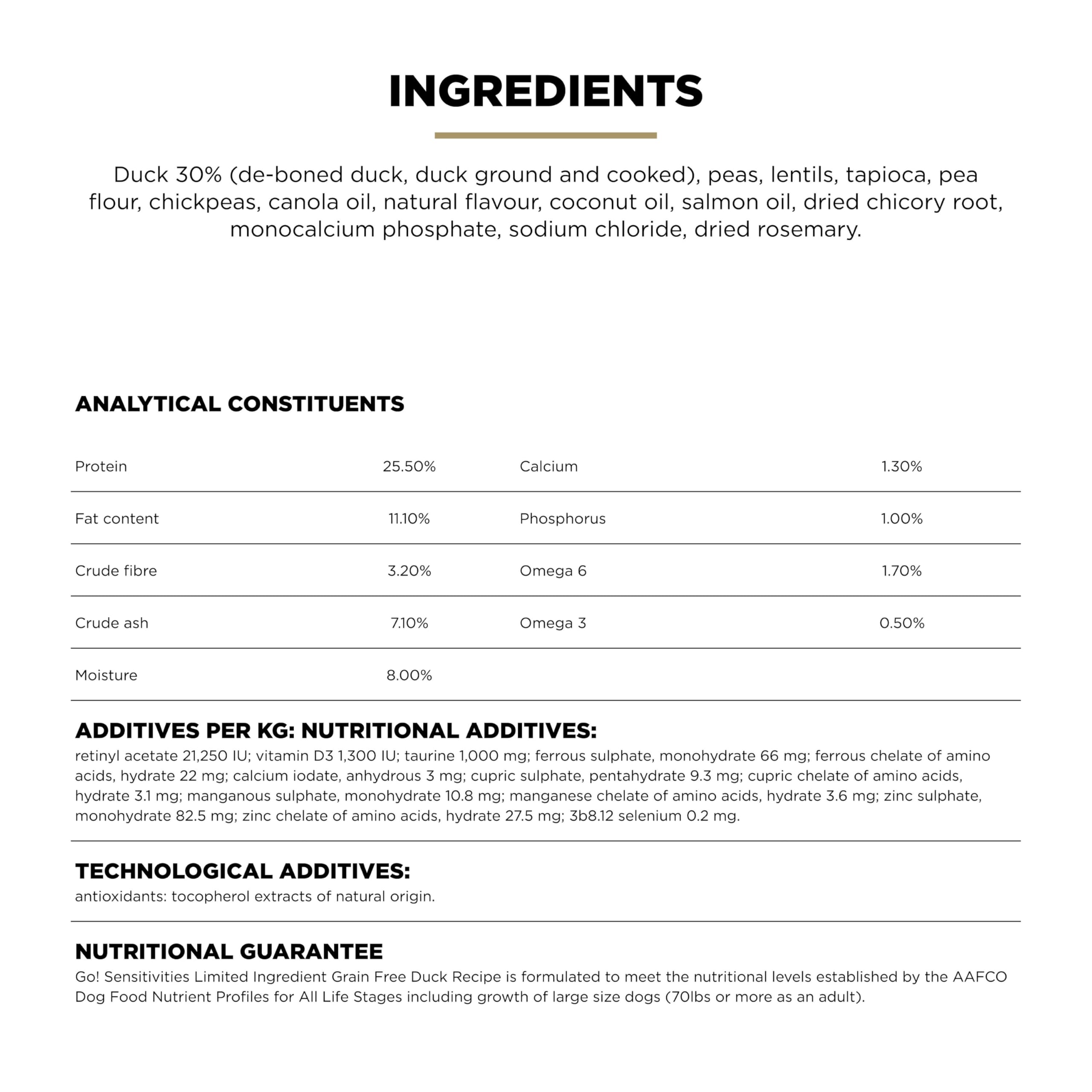 Go! Solutions Sensibilidades, fibra prebiótica de chicoria para digestión saludable.
