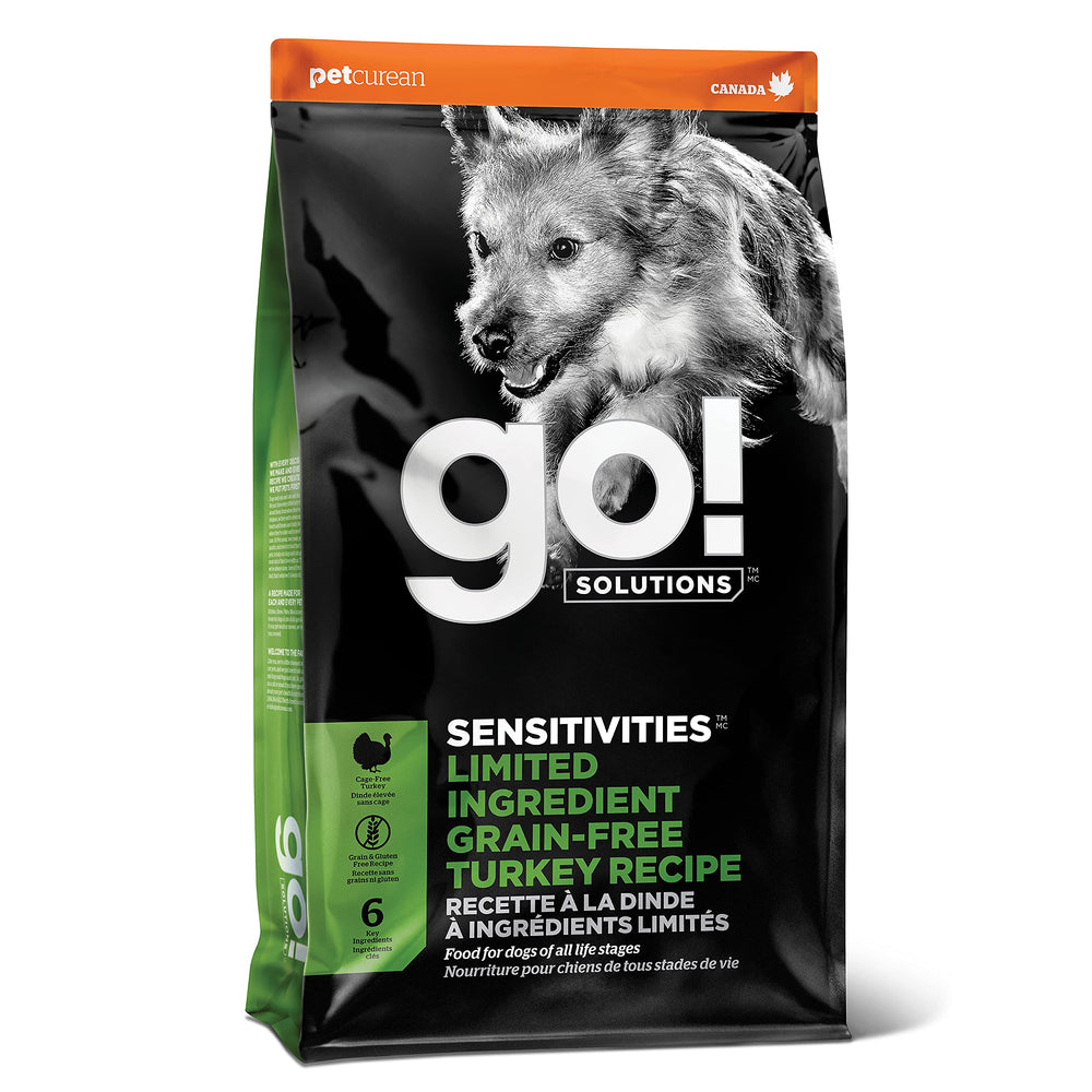 Go! Solutions Sensitivities con pavo como ingrediente principal para estómagos sensibles