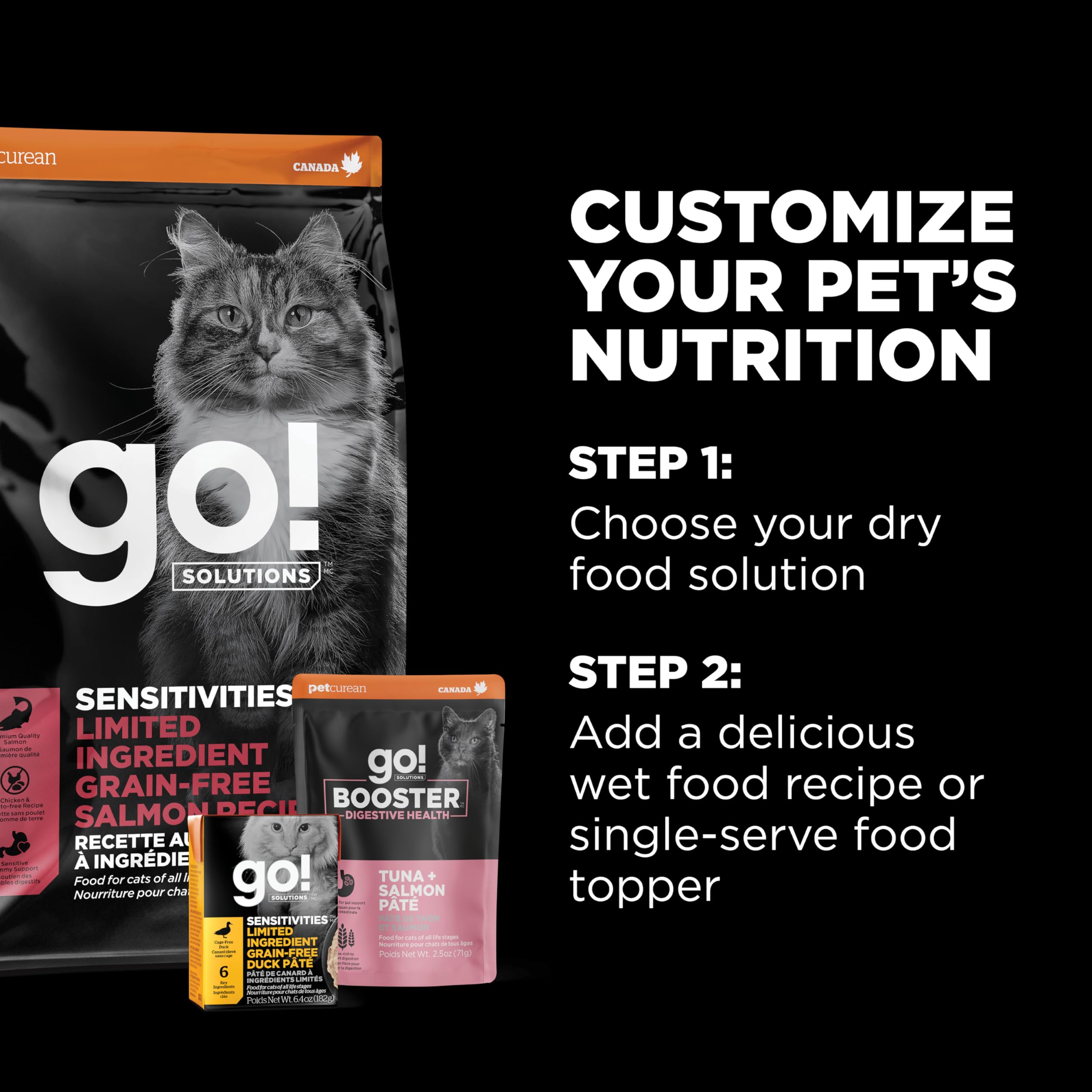 Go! Solutions Sensitivities sin conservantes artificiales ni colorantes