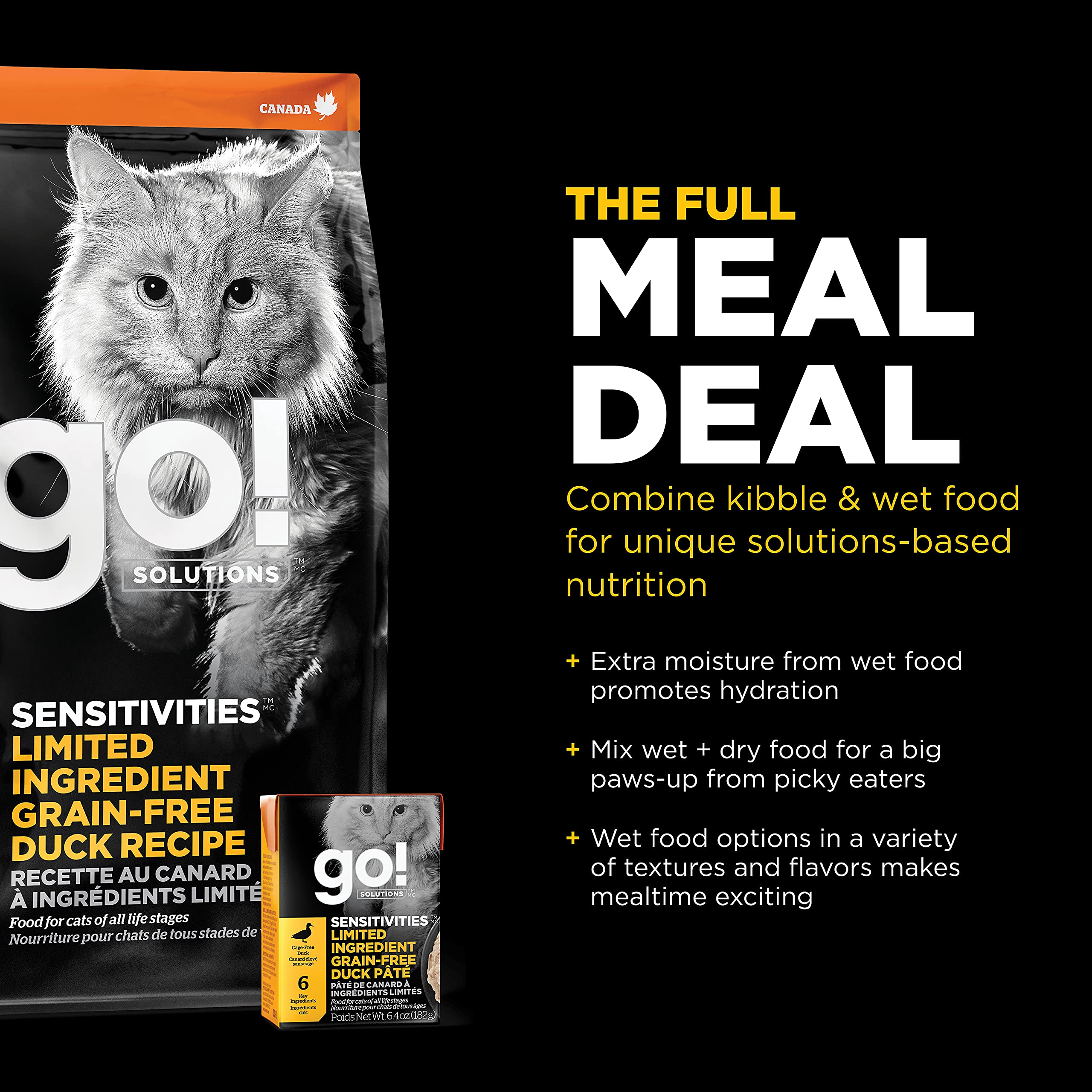 Go! Solutions Sensitivities: sin conservantes artificiales ni colorantes.