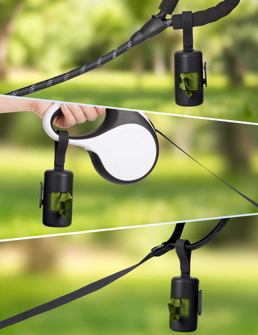 Gobeigo apertura grande facilita extraer una bolsa sin esfuerzo.