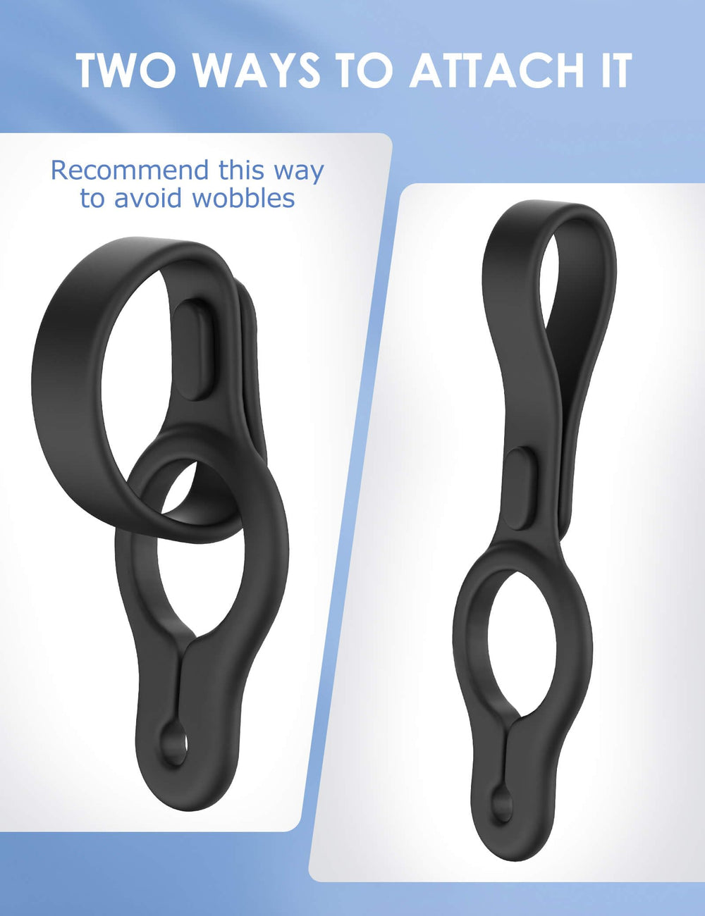 Diseño compacto de Gobeigo de 2 pulgadas, reduce rebotes.