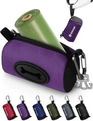 Porta-bolsas Gobeigo para perro con apertura amplia, ideal para paseos diarios.
