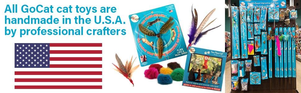 GoCat Da Bird Sparkler compatible con varilla universal para cualquier juguete.