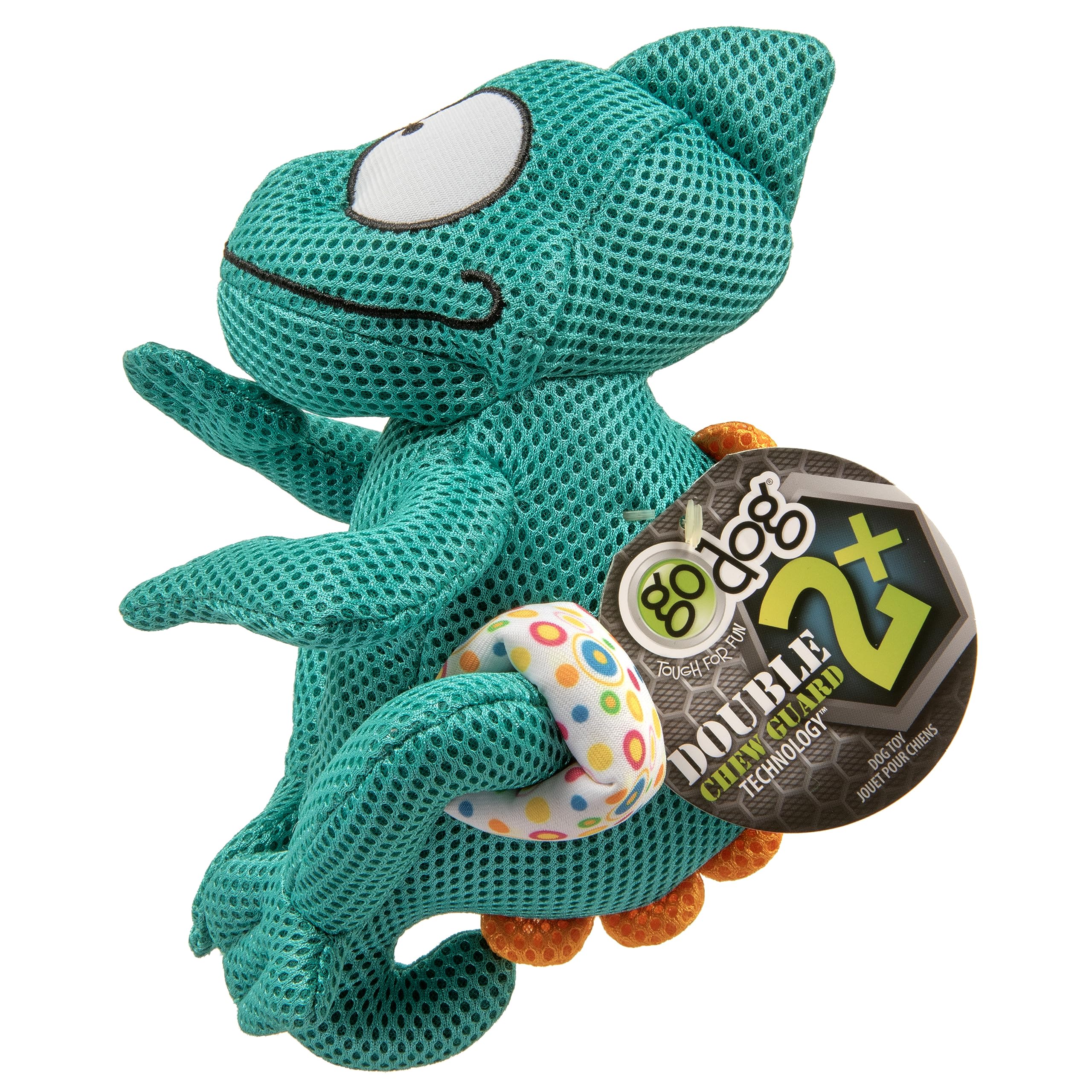 goDog camaleón Amphibianz tacto suave y sonido chirriante para juego interactivo