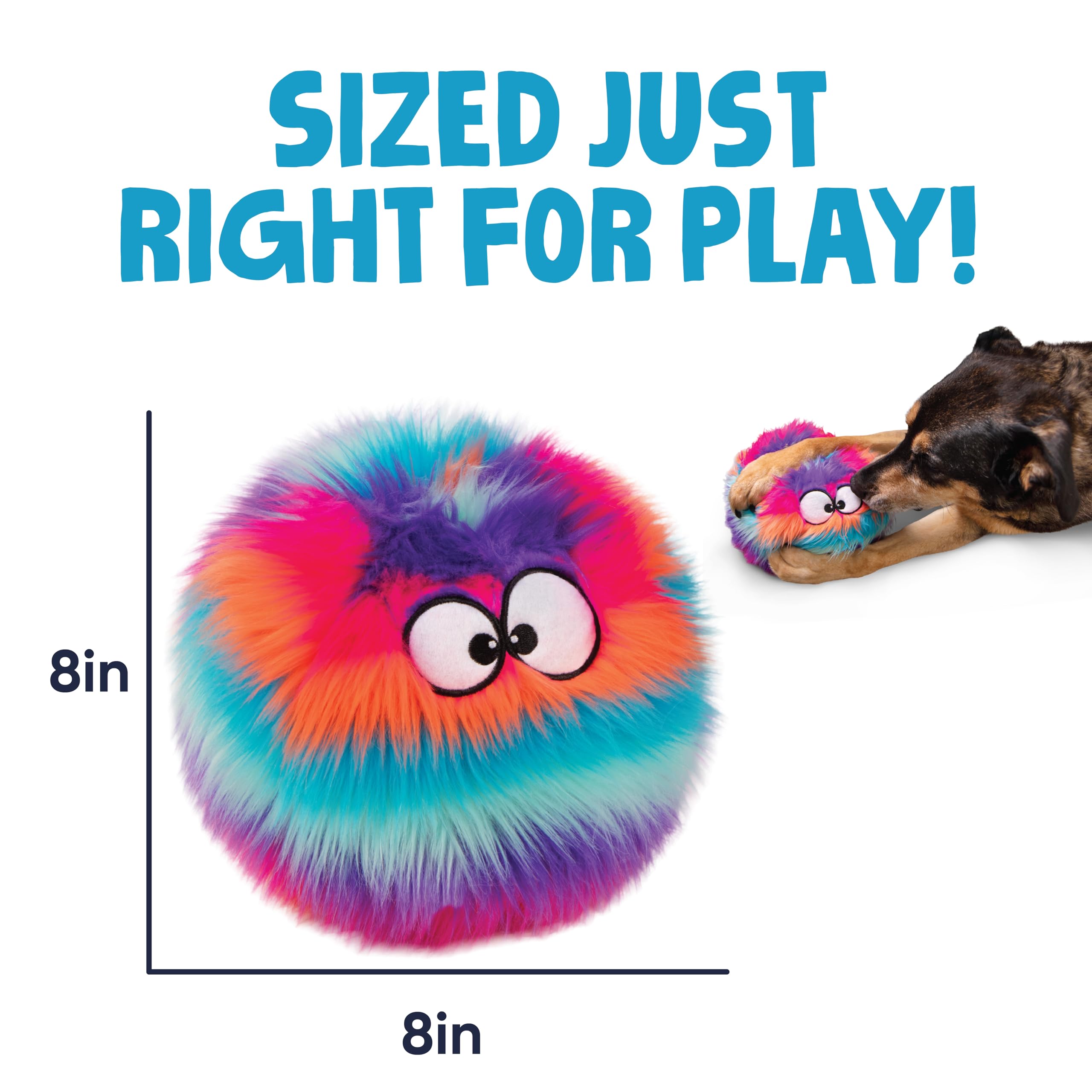 GoDog Furballz: pelo suave y largo que ofrece tacto agradable.