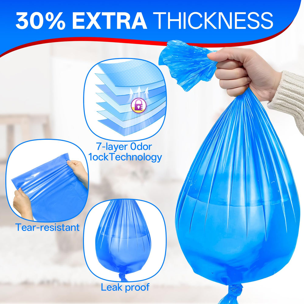 Godyoy bolsas de relleno Litter Genie: duración de uso de 30 meses