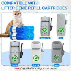 Godyoy bolsas para Litter Genie Standard: compatibilidad fiable