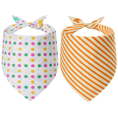 Gofshy bandanas con colores vivos aportan estilo festivo a tu mascota.
