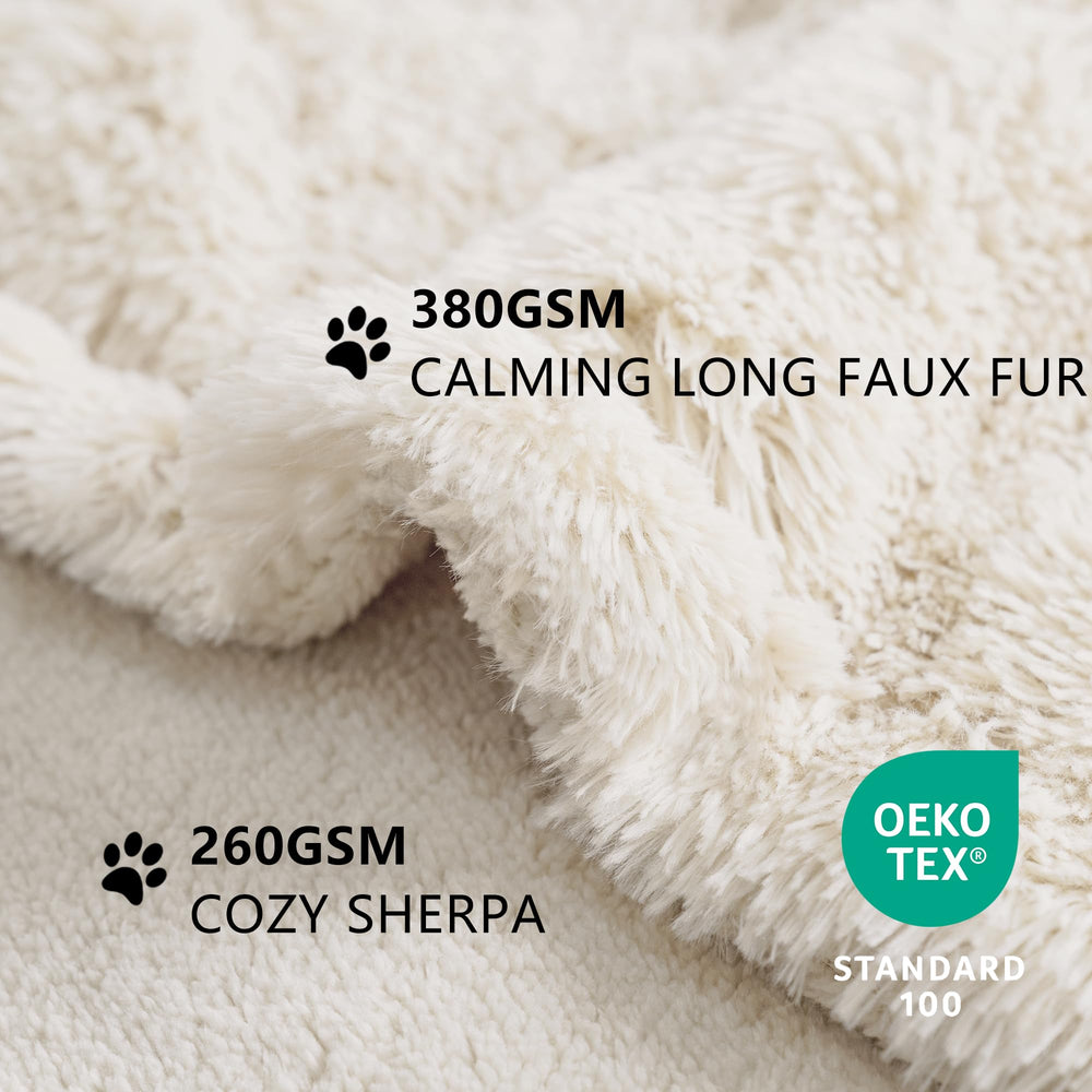 Manta gogobunny de dos caras con sherpa para mayor confort