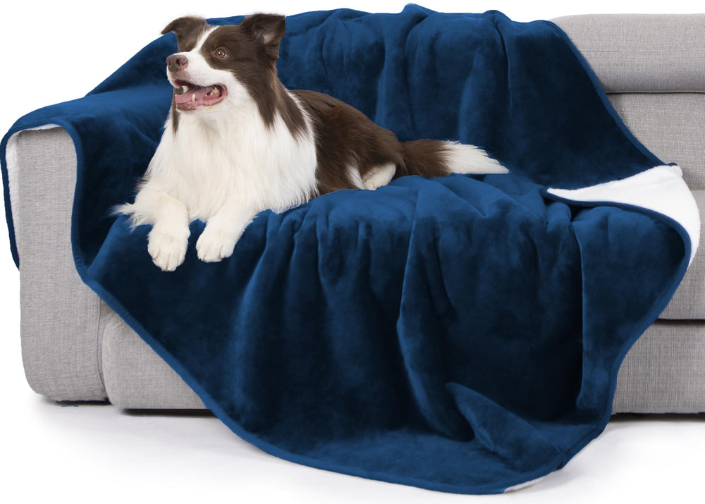 Manta impermeable gogobunny con dos caras protege cama y muebles