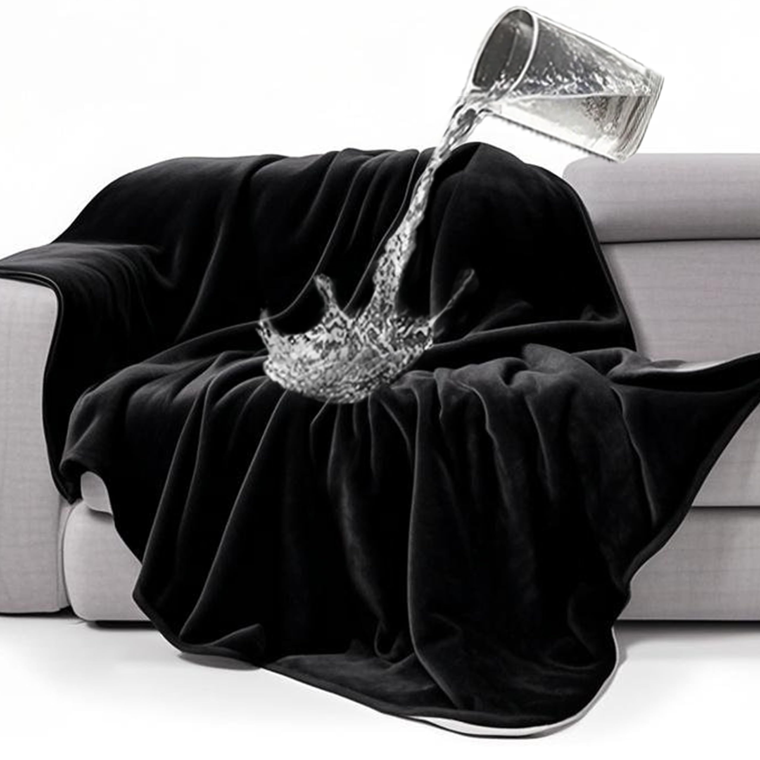 Manta impermeable gogobunny para cama protege frente a líquidos y manchas