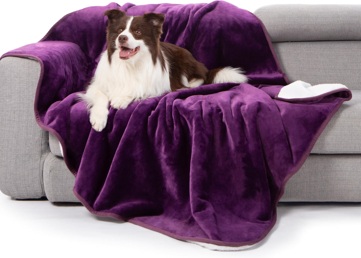 Manta impermeable de gogobunny para cama, protege contra líquidos y manchas.