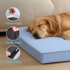 GOHOO PET base-antideslizante para cama de perros grandes y estable