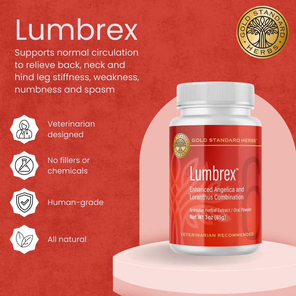 Mide la dosis de Lumbrex con precisión para la administración diaria.