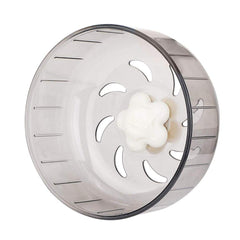 Rueda goldeal silenciosa para hamster de 5,1 pulgadas, ideal para ejercicio nocturno sin despertar al tutor.