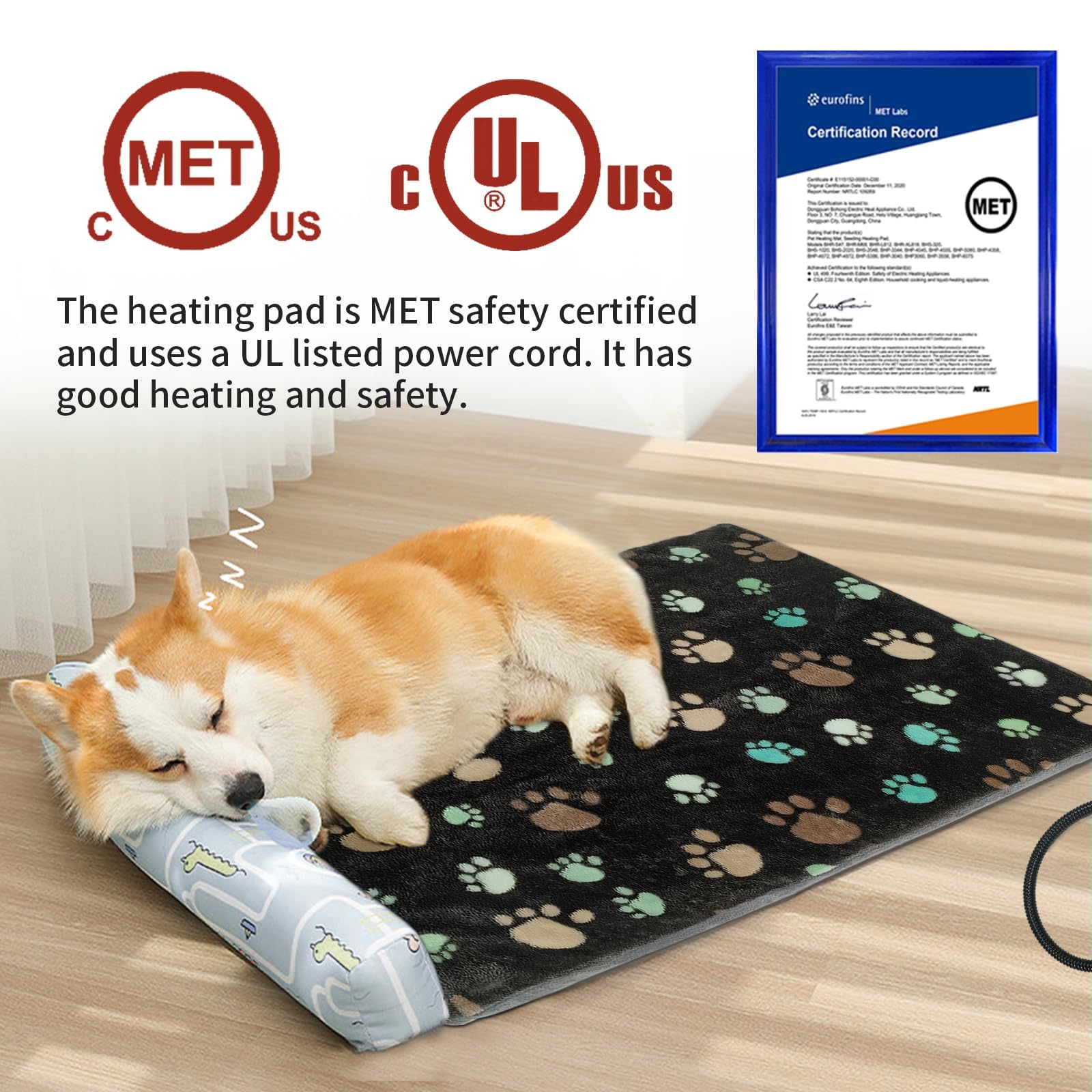 GOLOPET capa suave para mayor comodidad al descansar