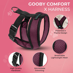 Gooby Comfort X diseño patentado sin estrangulamiento para cuello protegido