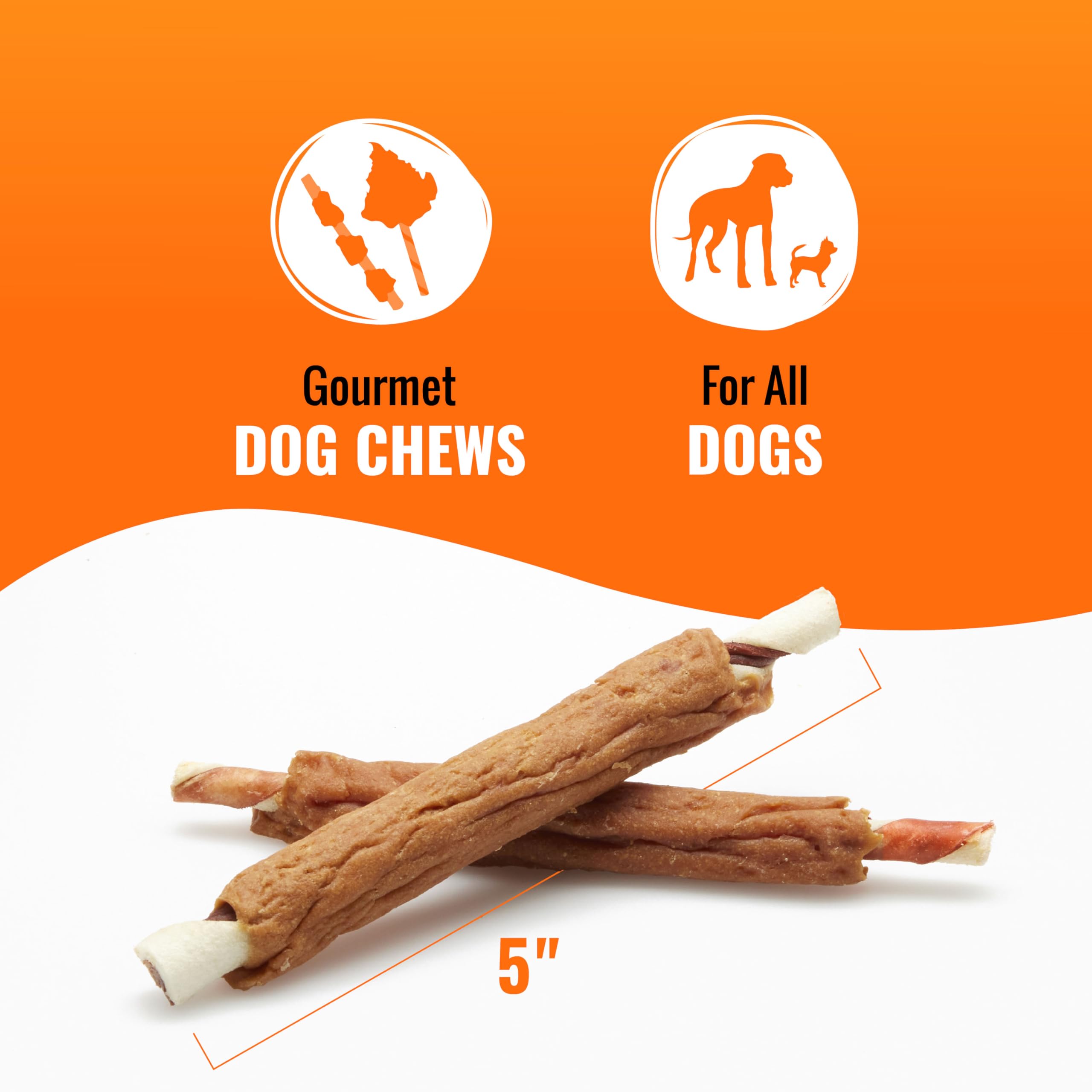 GOOD 'N' FUN Costillas de sabor triple: snack duradero para perros activos.