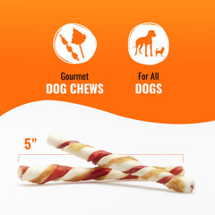 GOOD 'N' FUN Torcidos sabor triple, alto en proteína para perros activos