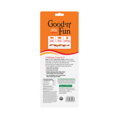 GOOD 'N' FUN Torcidos sabor triple con textura dura para masticar