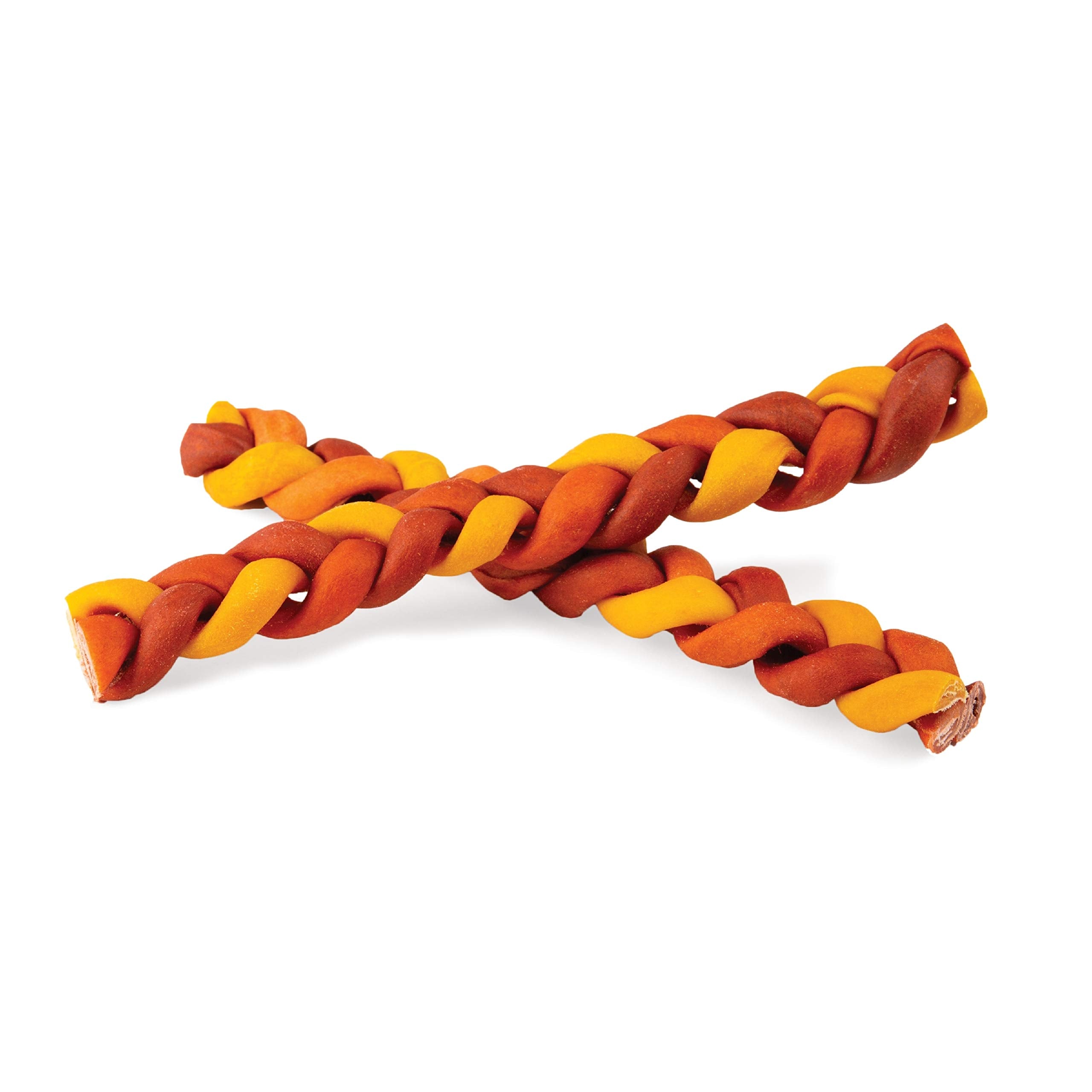 GOOD 'N' FUN trenzas sabor triple, ideal para perros grandes que aman masticar