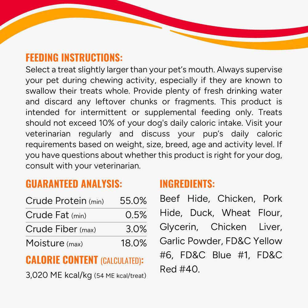 GOOD 'N' FUN Kabobs textura masticable para perros.
