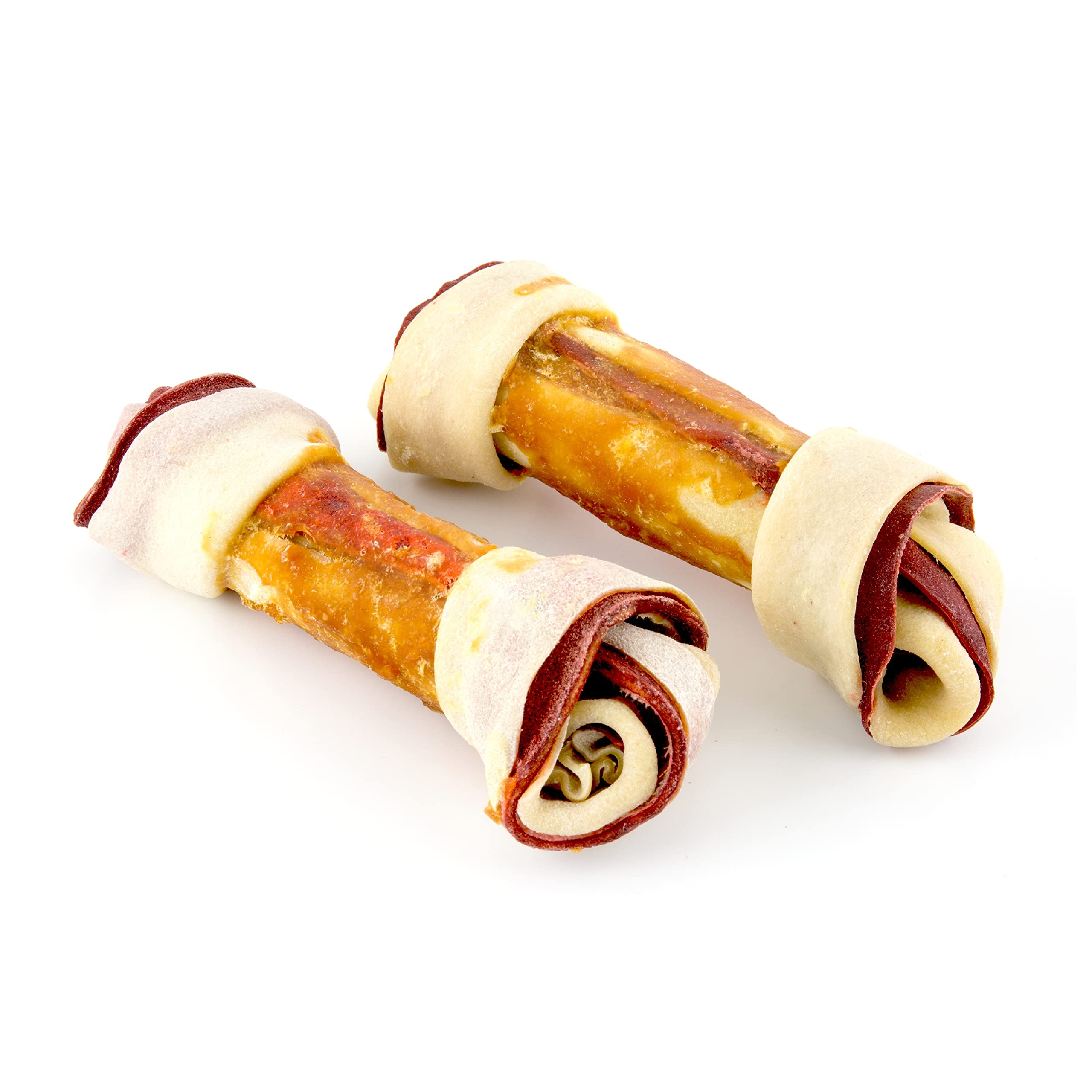 GOOD 'N' FUN Perro disfrutando del snack triple sabor – momento de recompensa