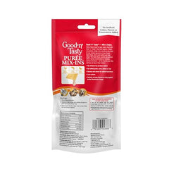 Presentación de Good ‘N’ Tasty con empaque de porción única para servir fácil.