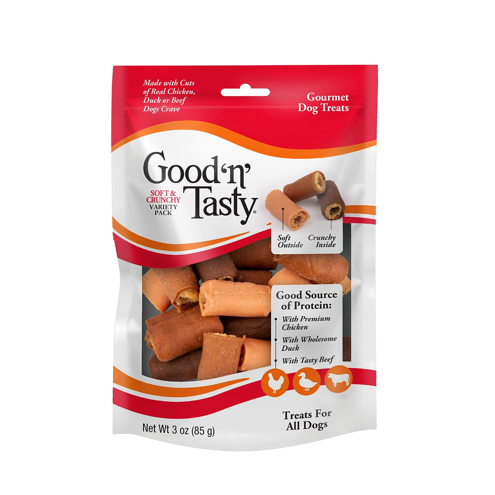 Good ‘N’ Tasty rollos suaves y crujientes de pollo para premiar la rutina diaria