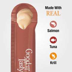Good ‘N’ Tasty Spoonables, pack de tres sabores para variedad diaria.