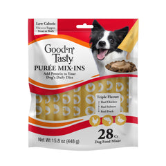 Good 'n' Tasty Triple Flavor Puree Mix-Ins: empaque individual para porciones fáciles