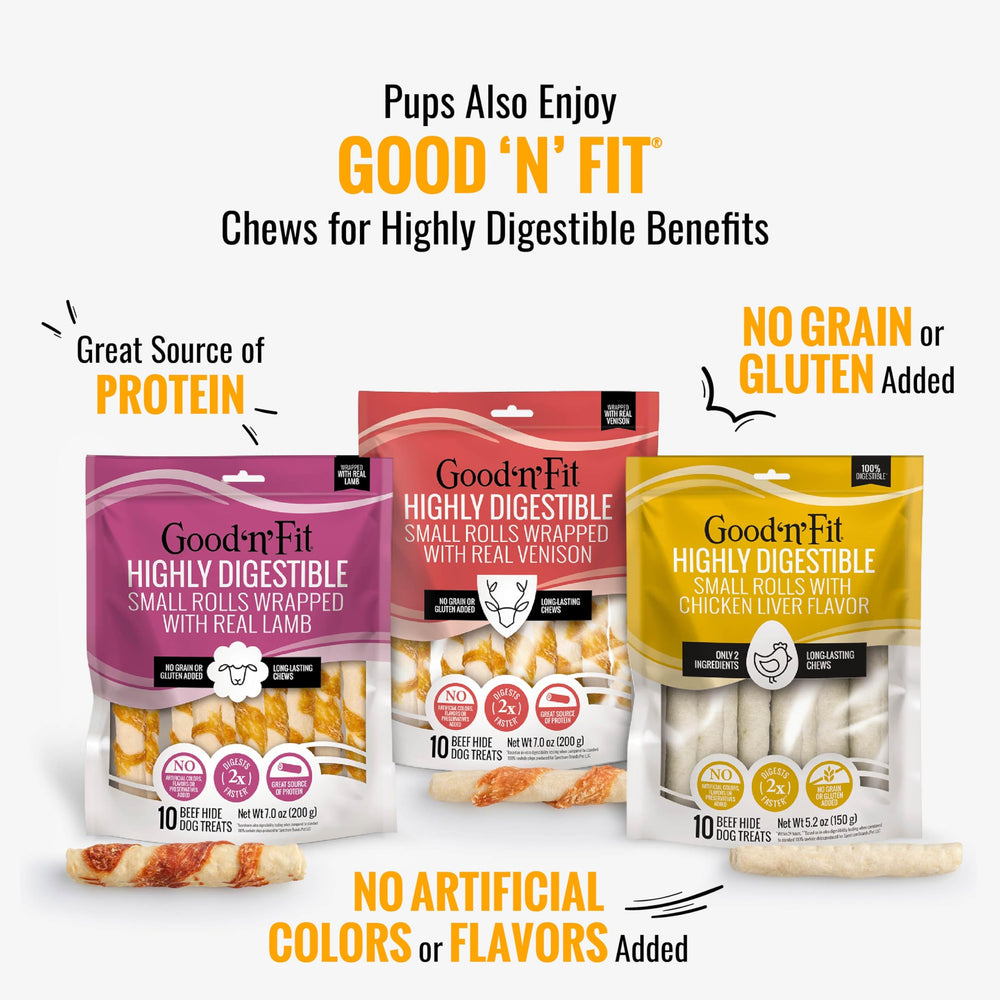 Good 'n' Tasty Triple Flavor Puree Mix-Ins: sin carragenina ni subproductos