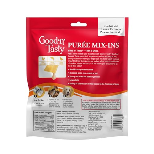 Good 'n' Tasty: tubo exprimible para servir mix-ins sobre kibble
