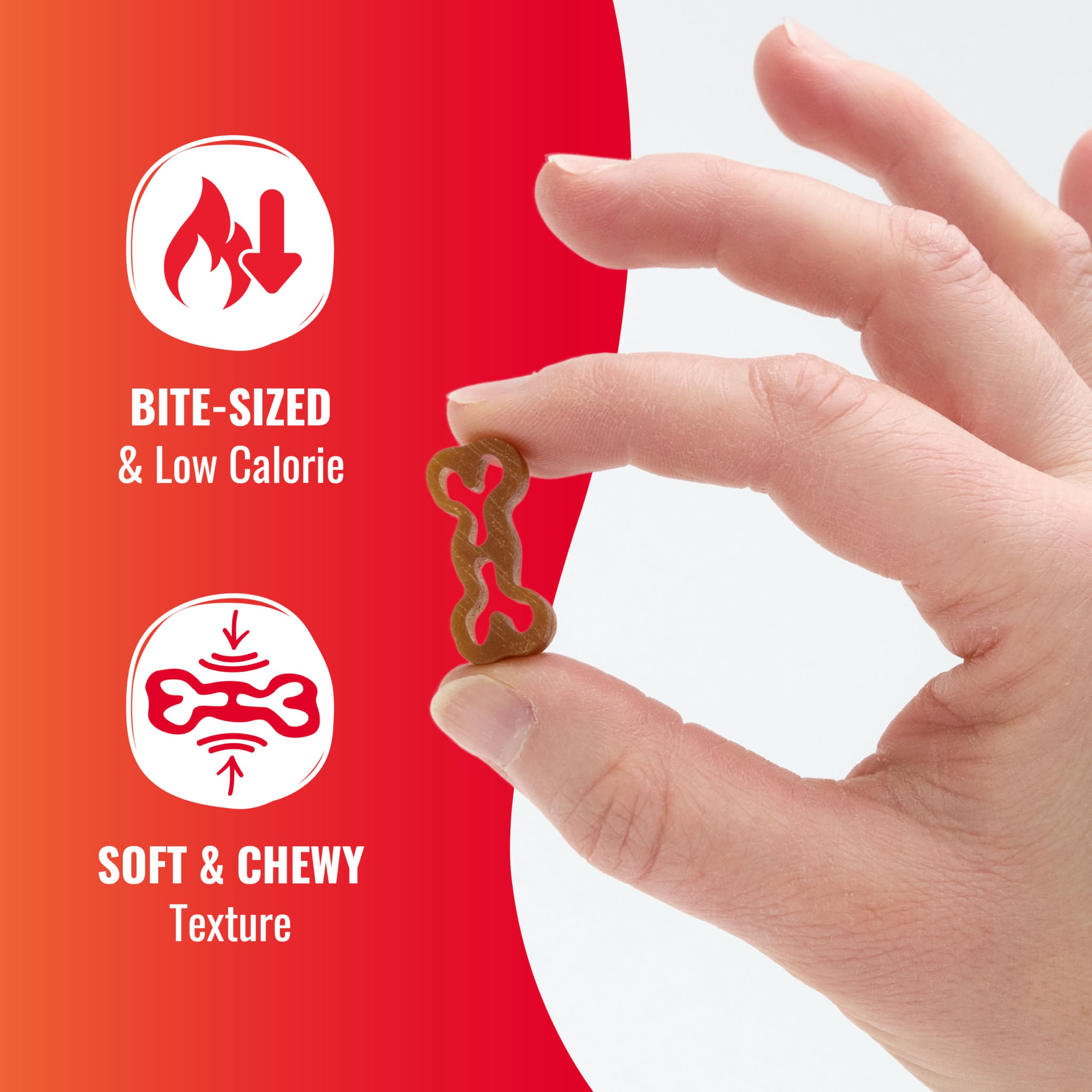 Good ‘N’ Tasty Wag-A-Toni Bites bajo en calorías, opción ligera para snacks