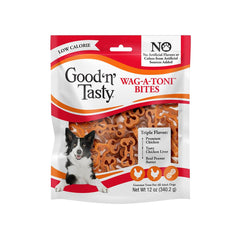 Good ‘N’ Tasty Wag-A-Toni Bites formato pasta, perfecto premio de entrenamiento