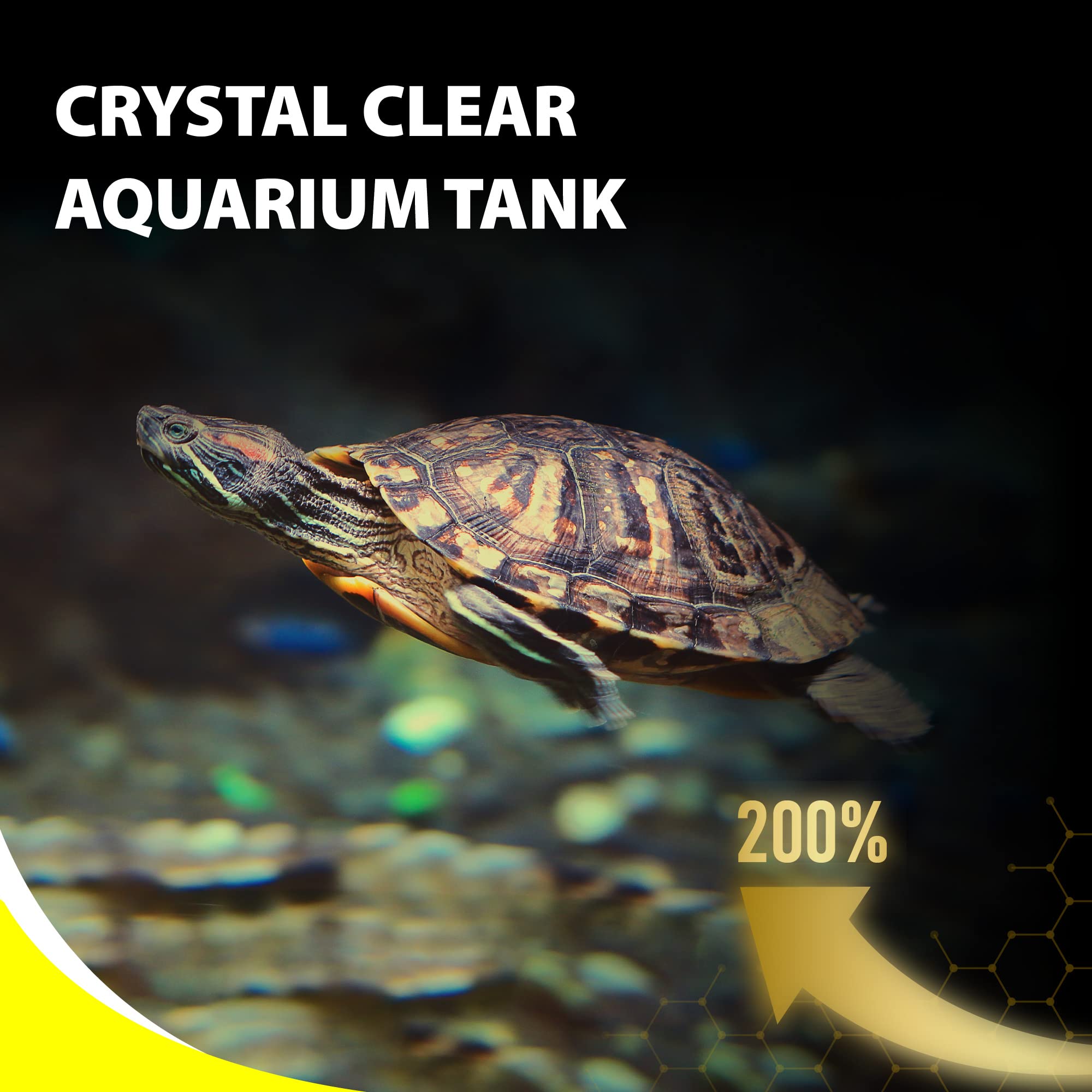 GOOD PARTNER Purify tortuga granulos flotantes, apariencia atractiva para una ingesta constante.