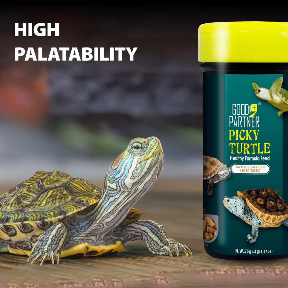 GOOD PARTNER Purify tortuga sabor apetitoso que fomenta la rutina de alimentación.
