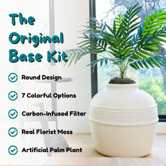 Good Pet Stuff: sistema anti-derrame en vista de la caja oculta, protege el suelo.