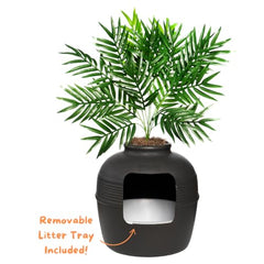 Good Pet Stuff Planter entrada de 9-1 pulgadas, acceso cómodo para gatos.