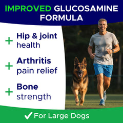 GOODGROWLIES condroitina para perros: articulaciones más sanas y flexibles.