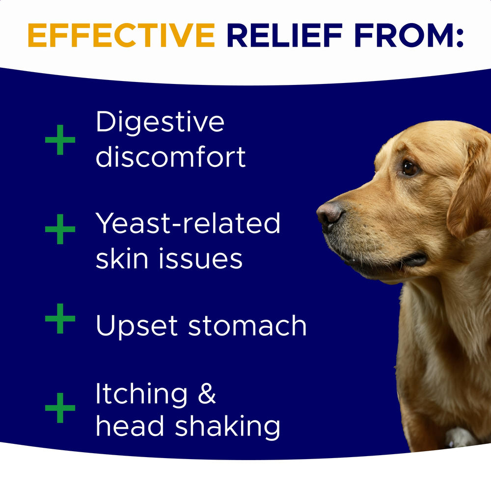 GOODGROWLIES Probióticos para perros: etiqueta con ingredientes naturales y calidad.
