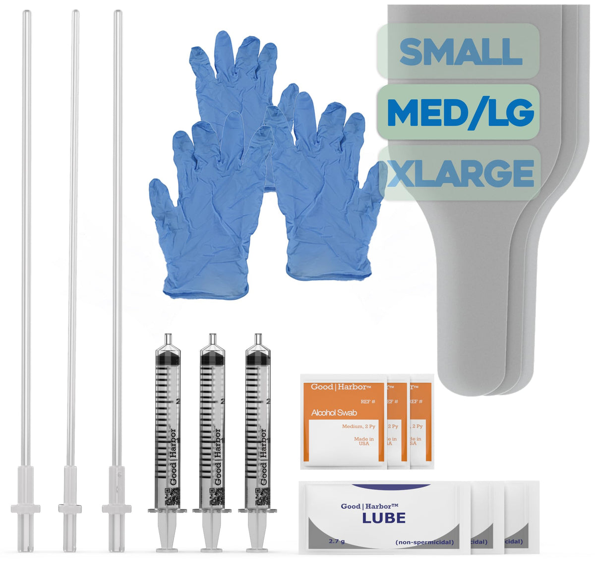 Good|Harbor Pet Kit de Inseminación Canina completo para uso seguro y ordenado