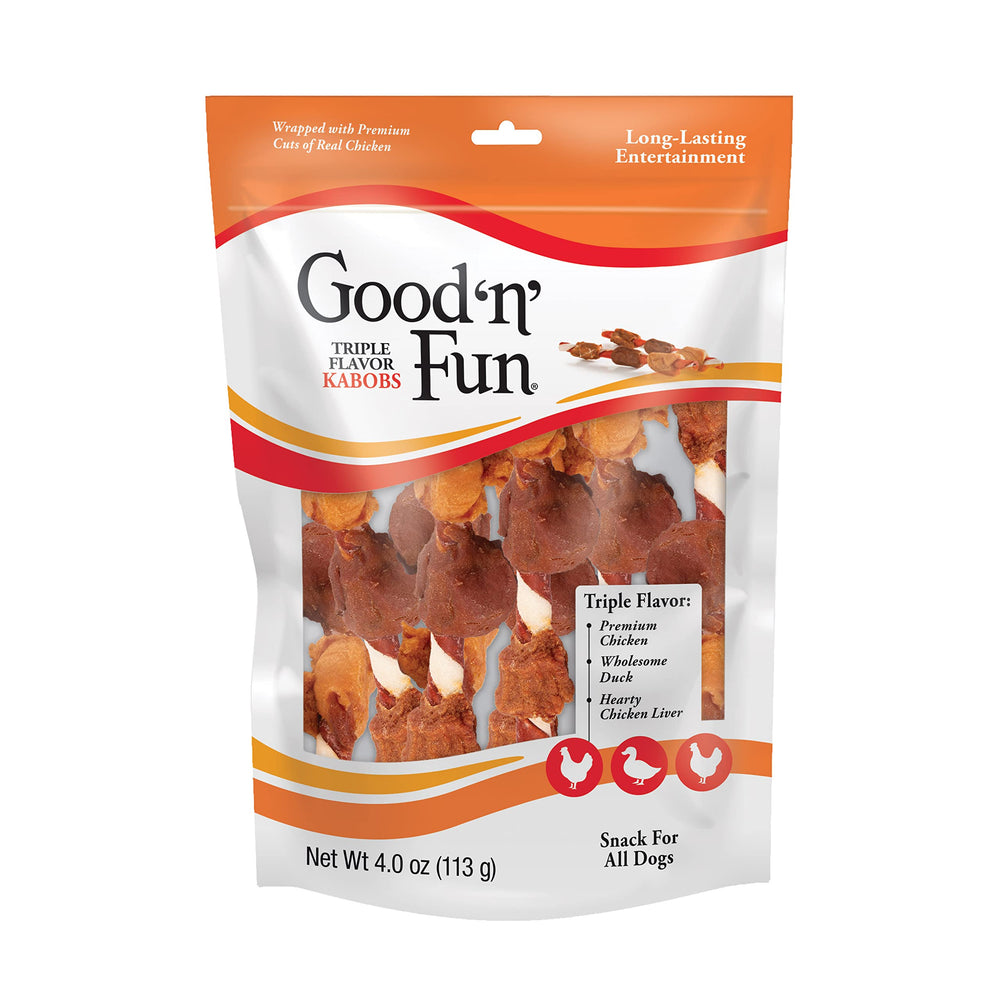 Uso diario recomendado de GoodNFun Brochetas para perros